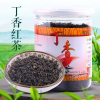 茶廠(chǎng)批發(fā)丁香紅茶100g罐裝誠(chéng)招代理夜市地?cái)傌浽礋豳u(mài) 紅茶包郵