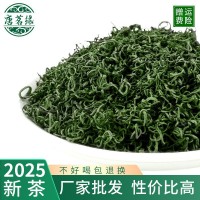 綠茶2025新茶濃香散裝茶葉袋裝產地批發耐泡明前茶
