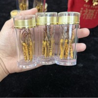 西藏那曲冬蟲夏草干貨高海拔滋補品蟲草打粉煲湯送禮清平批發代發